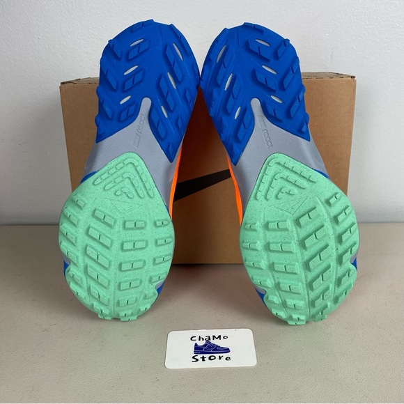 Nike Air Zoom Terra Kiger 7 Athletic Orange Trail Running Shoes Men Sz - Picture 7 of 10